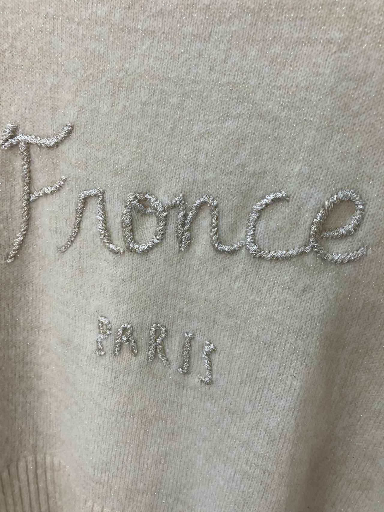 ROBE  ラメロゴニット　31934