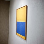 輸入品 油絵 抽象画 壁掛け アート 100×80 現代 美術 絵 絵画 インテリア モダン ミニマル デザイナーズ