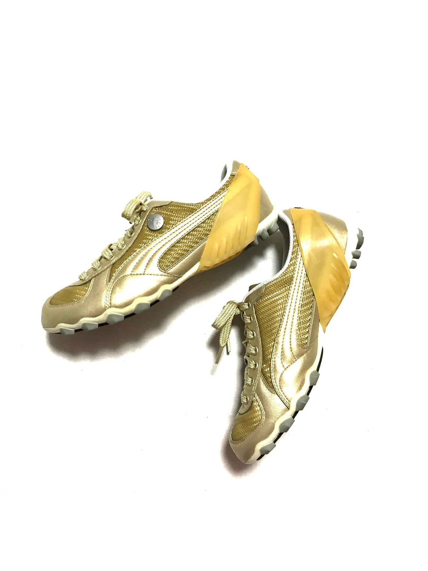 PUMA×MIHARA YASUHIRO Switched Materials Design Gold Sneaker PUMA×MIHARA YASUHIRO Switched Materials Design Gold Sneaker