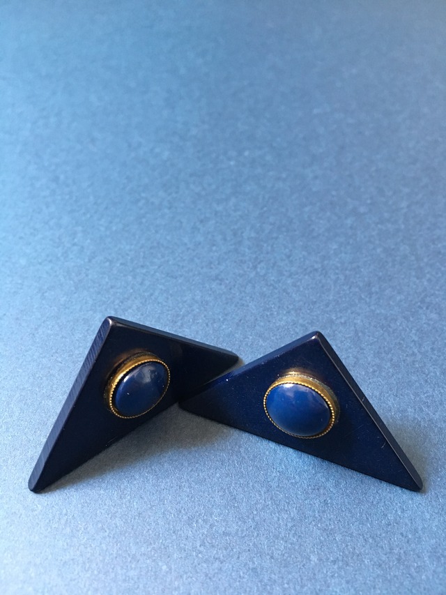 Vintage Earrings Triangle