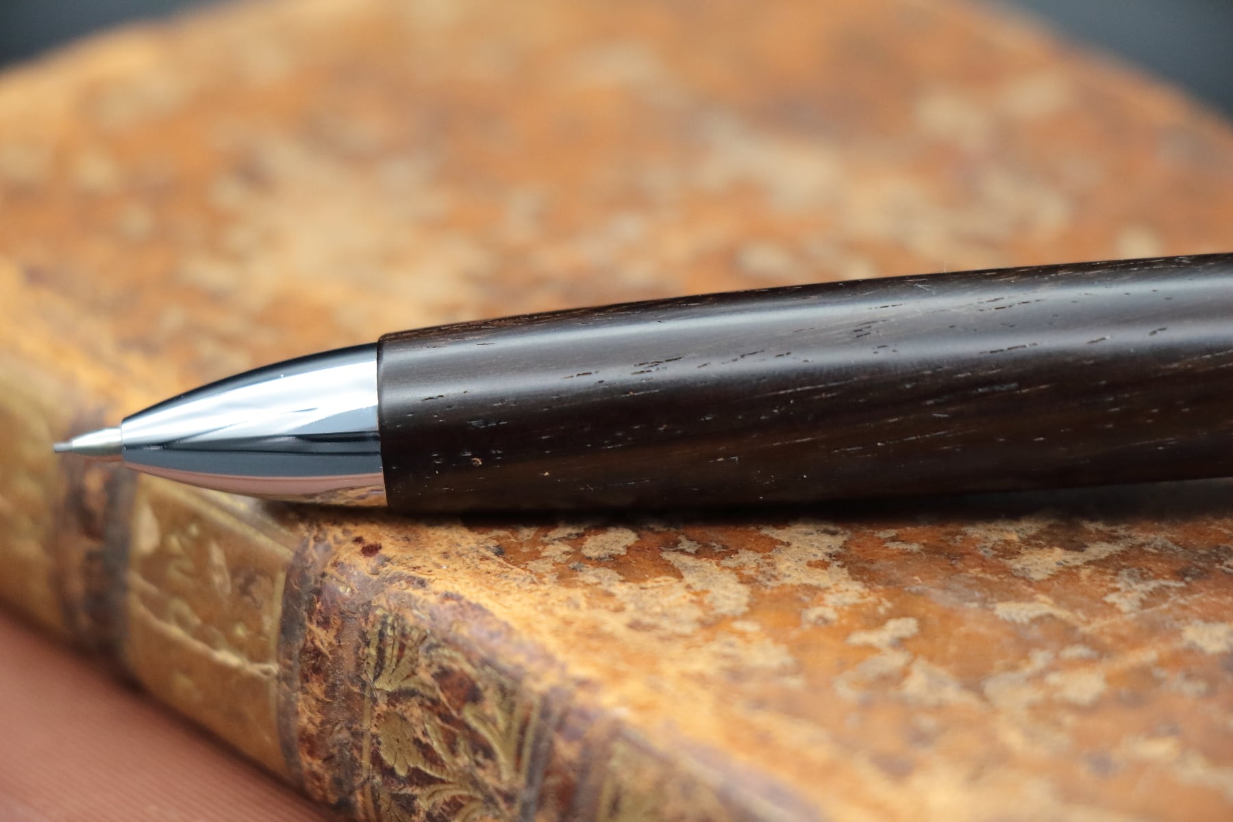 唐木三大銘木 本紫檀/ホンシタン・Pencil 0.5mm」木軸シャープペンシル