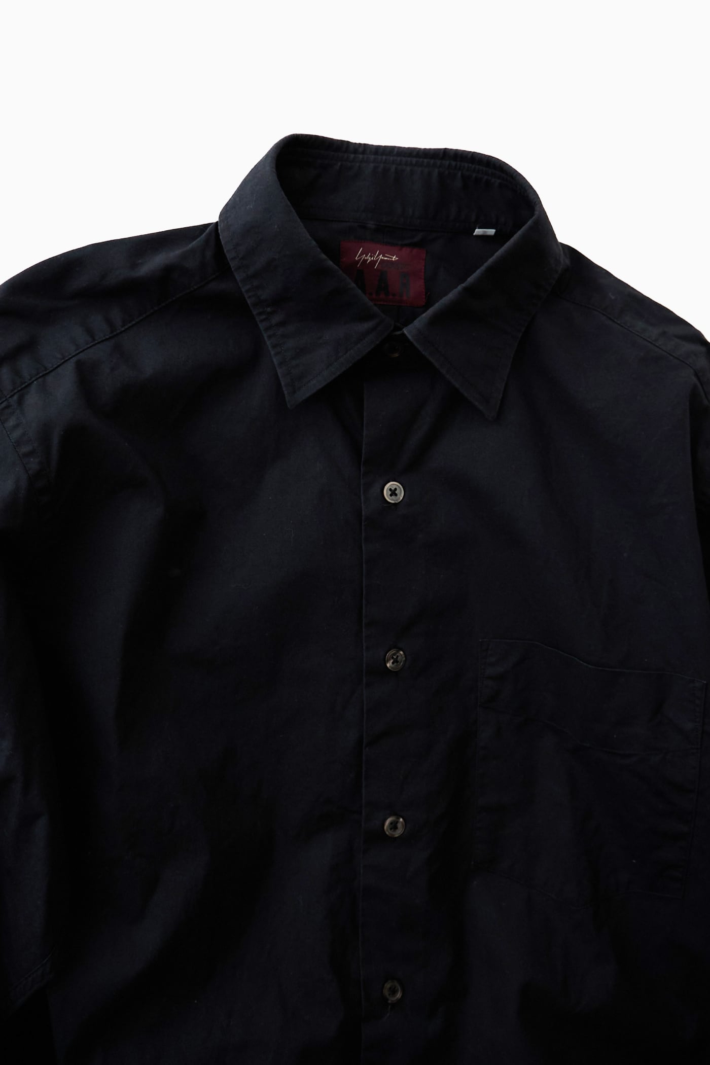 日本製】A.A.R Yohji Yamamoto BLACK L/S SHIRT | Reben｜デザイン