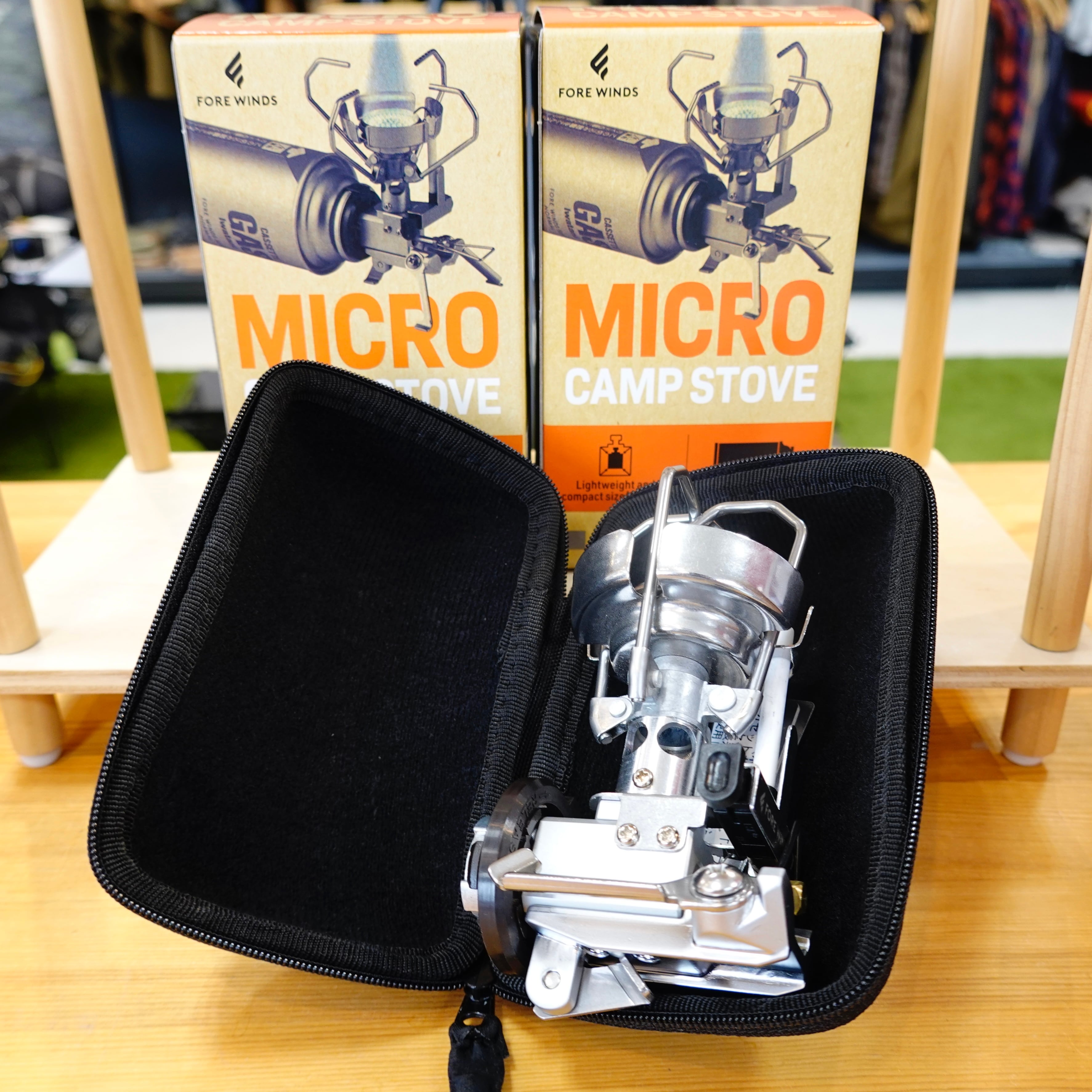 FORE WINDS/MICRO CAMP STOVE マイクロキャンプストーブ | ガレージ
