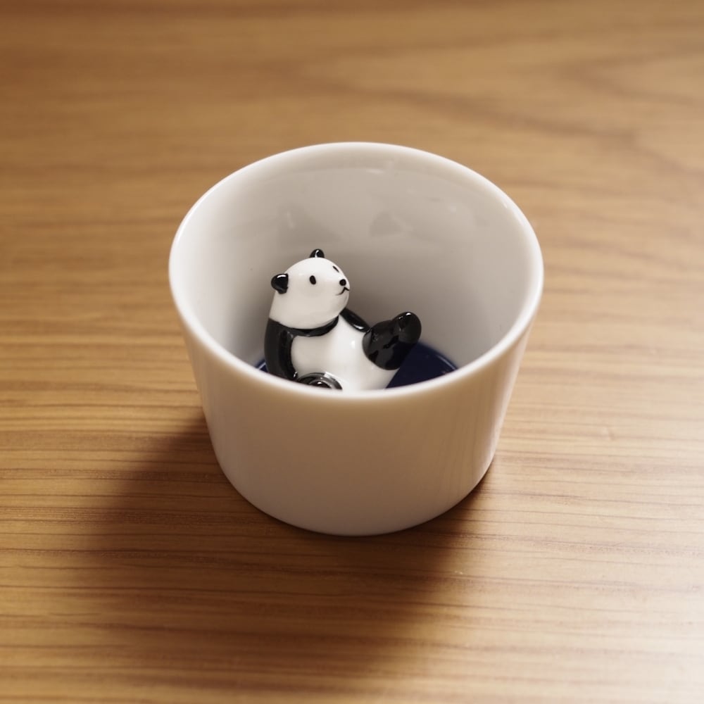 パンダお猪口 ※箱なし | 楽土 Online shop