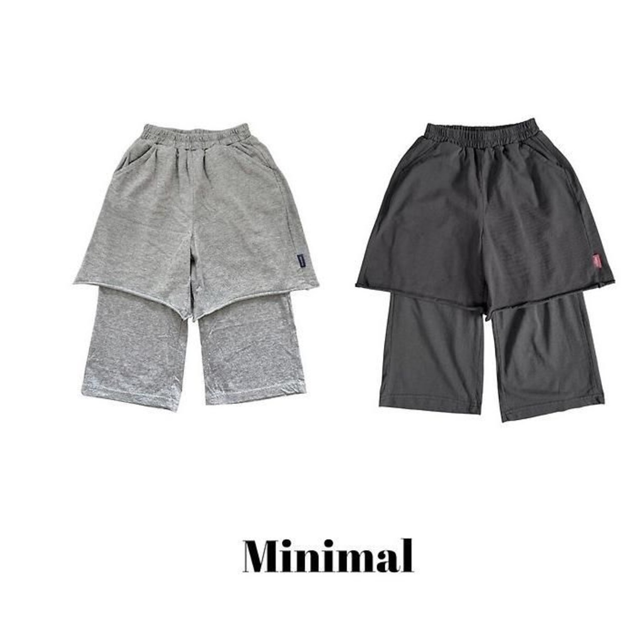 【取寄/韓国直送】MINIMAL ローリンパンツレイヤードパンツ|秋服|韓国子供服|26/AT