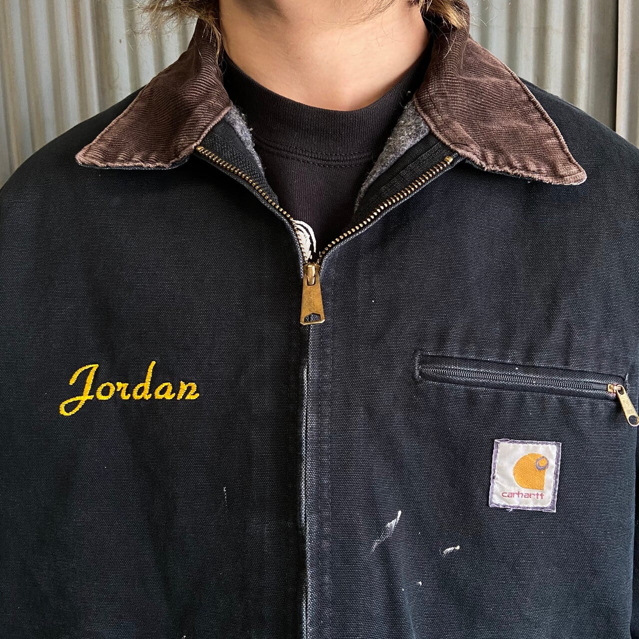 ビッグサイズ 90年代 USA製 Carhartt カーハート ペンキ ネーム ビッグサイズ 90年代 USA製 Carhartt カーハート ペンキ ネーム