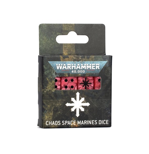 【少量入荷】ケイオス・スペースマリーン・ダイス CHAOS SPACE MARINES DICE