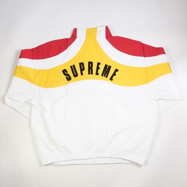 supreme air track jacket 白×赤