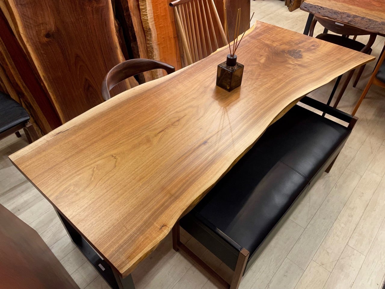 胡桃オイル【欅 座卓】無垢材 一枚板　古物　ビンテージ　アンティーク 胡桃オイル【欅 座卓】無垢材 一枚板 古物 ビンテージ アンティーク