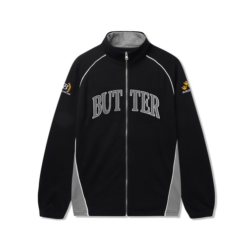 BUTTER GOODS CROWN APPLIQUE JACKET BLACK サイズM