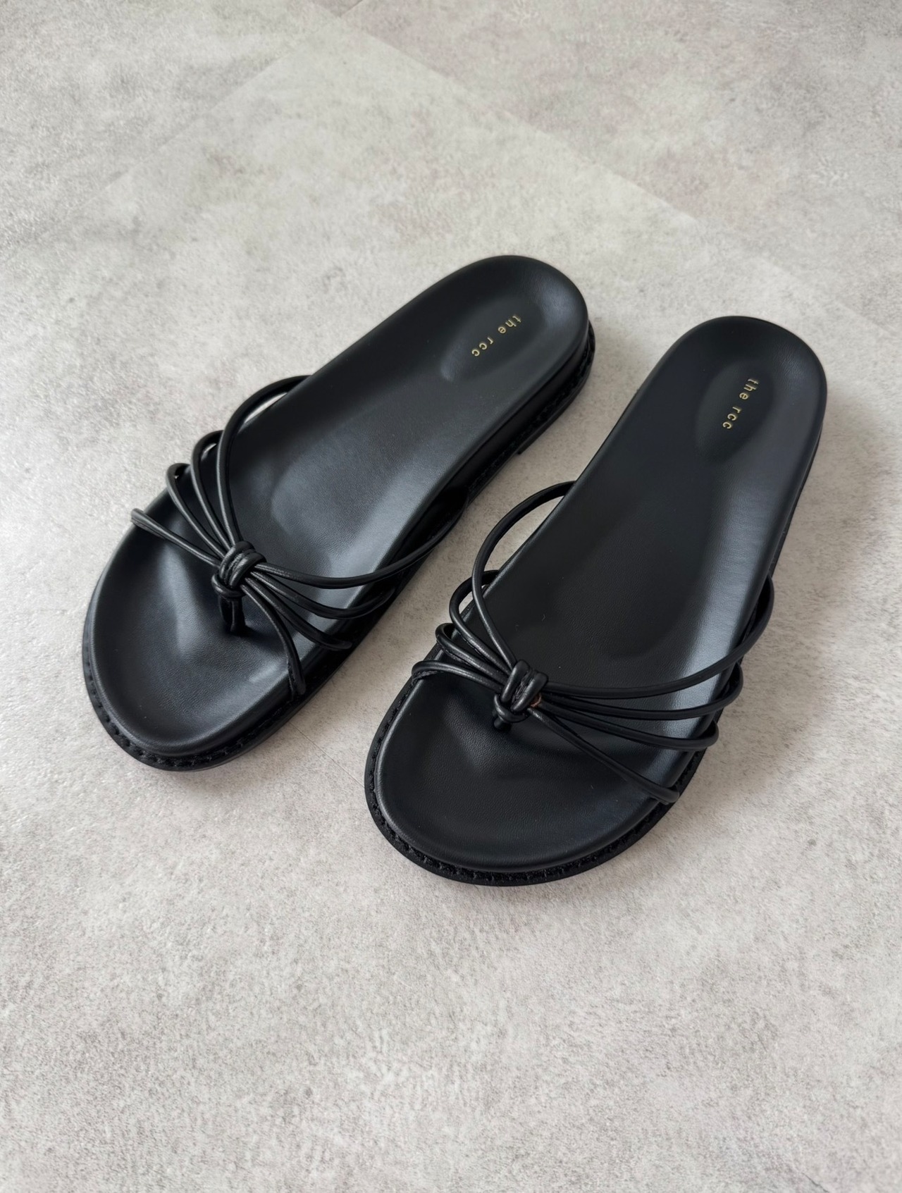 (即納) Fil. / Malang mold twist string sandal