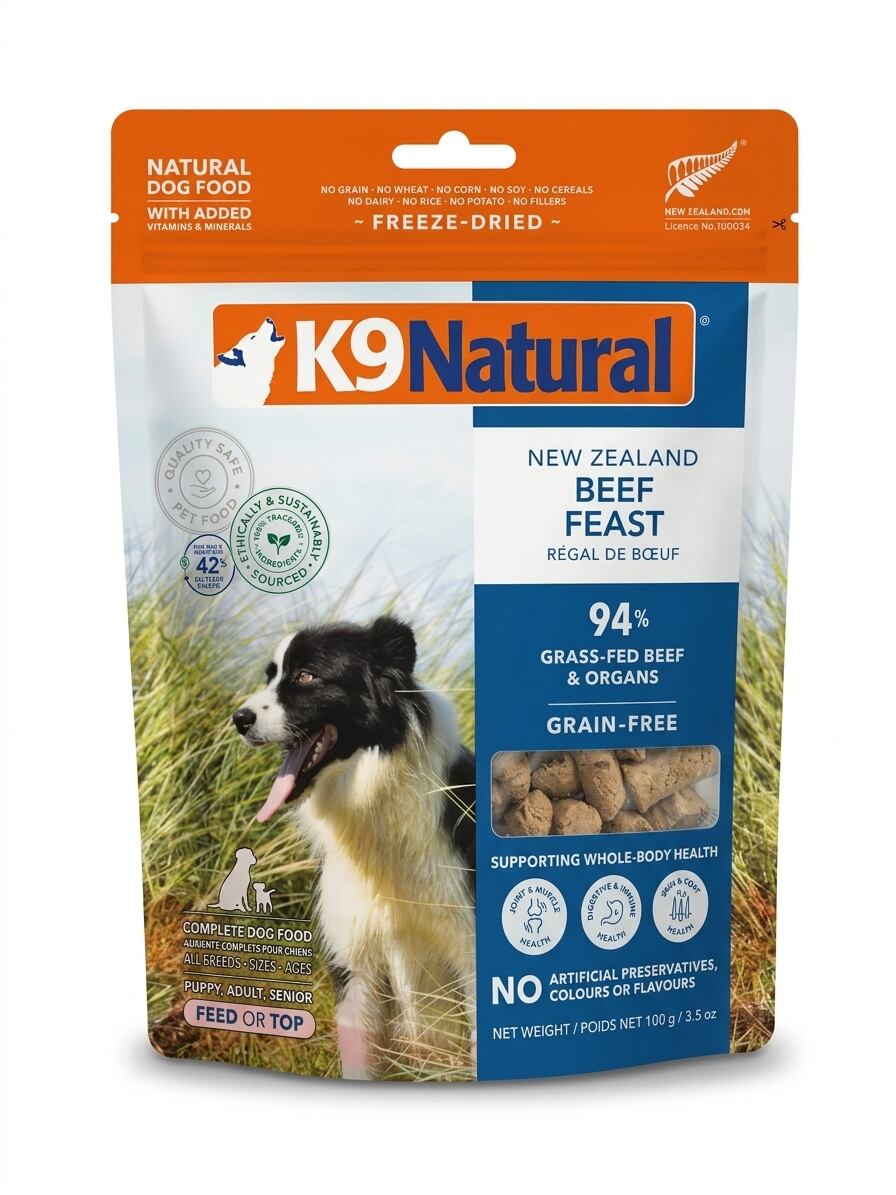 K9 Natural ドッグフード ビーフ・ラムトライプ