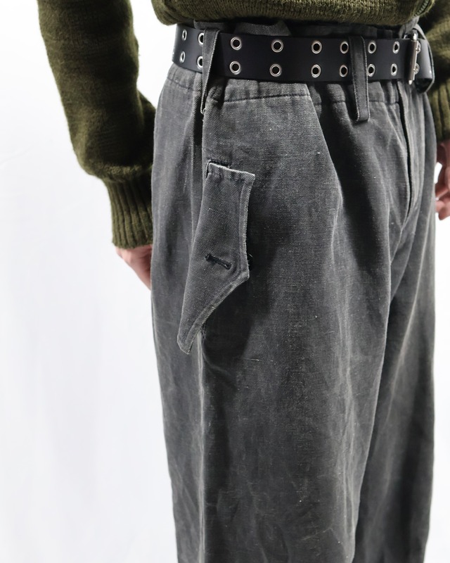 【Y's】Cotton Linen Denim Shorts