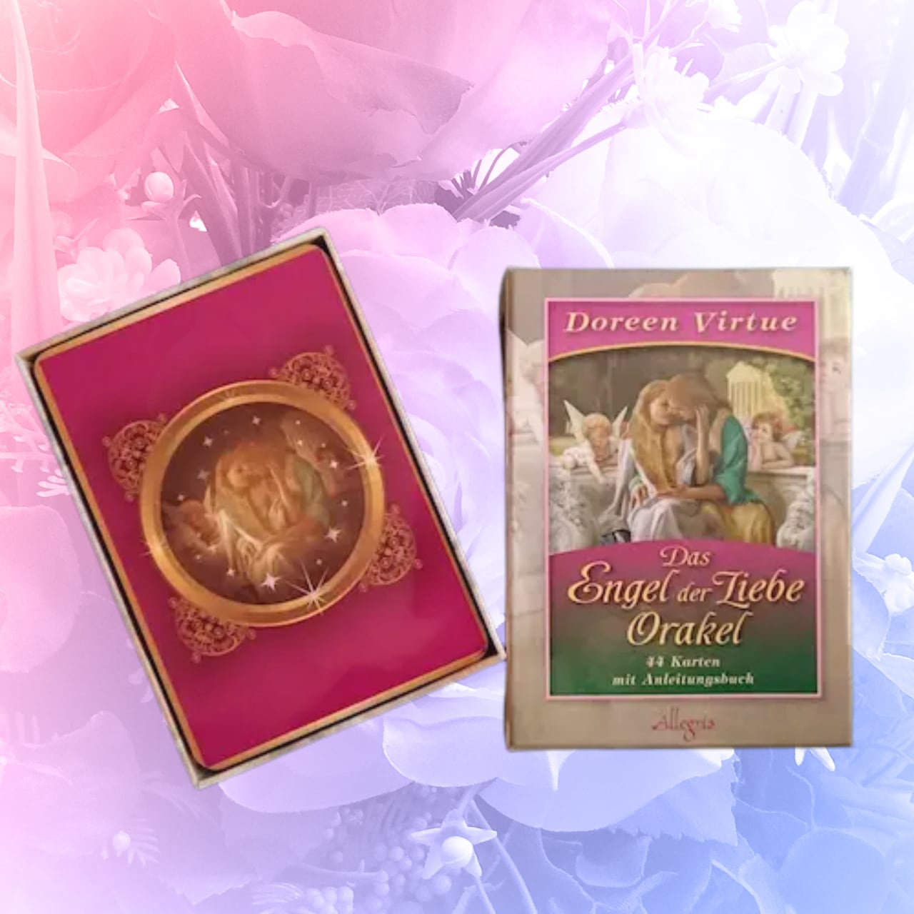 ロマンスエンジェルオラクルカード ドイツ語版 ロマンスエンジェルオラクルカード (ドイツ版説明書付)新品未