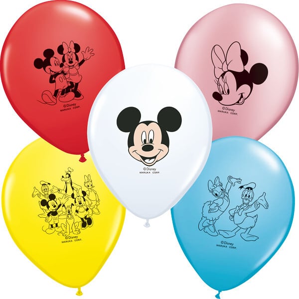 ディズニーミッキー&フレンズ ゴム風船5個入り | BALLOON TOKYO