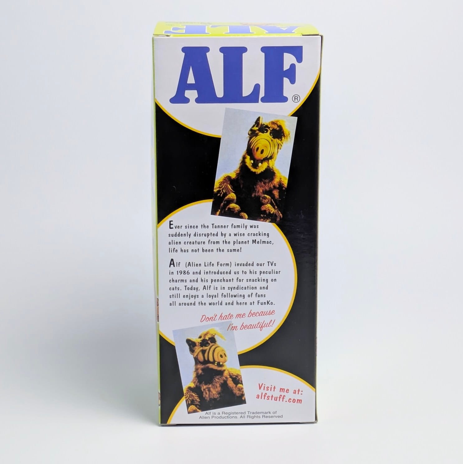 【 ALF ( アルフ ) 】FUNKO Wacky Wobbler / ワッキーワブラー / ボビングヘッド / 首振り人形 / ファンコ〚アメリカン雑貨 アメトイ〛