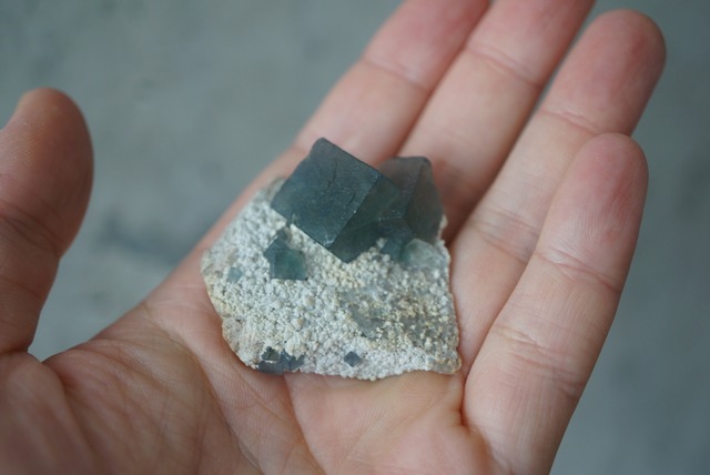 内モンゴル産モランディフローライト/クォーツ Fluorite / Quartz 1646