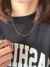 マグネットスネークチェーンネックレス