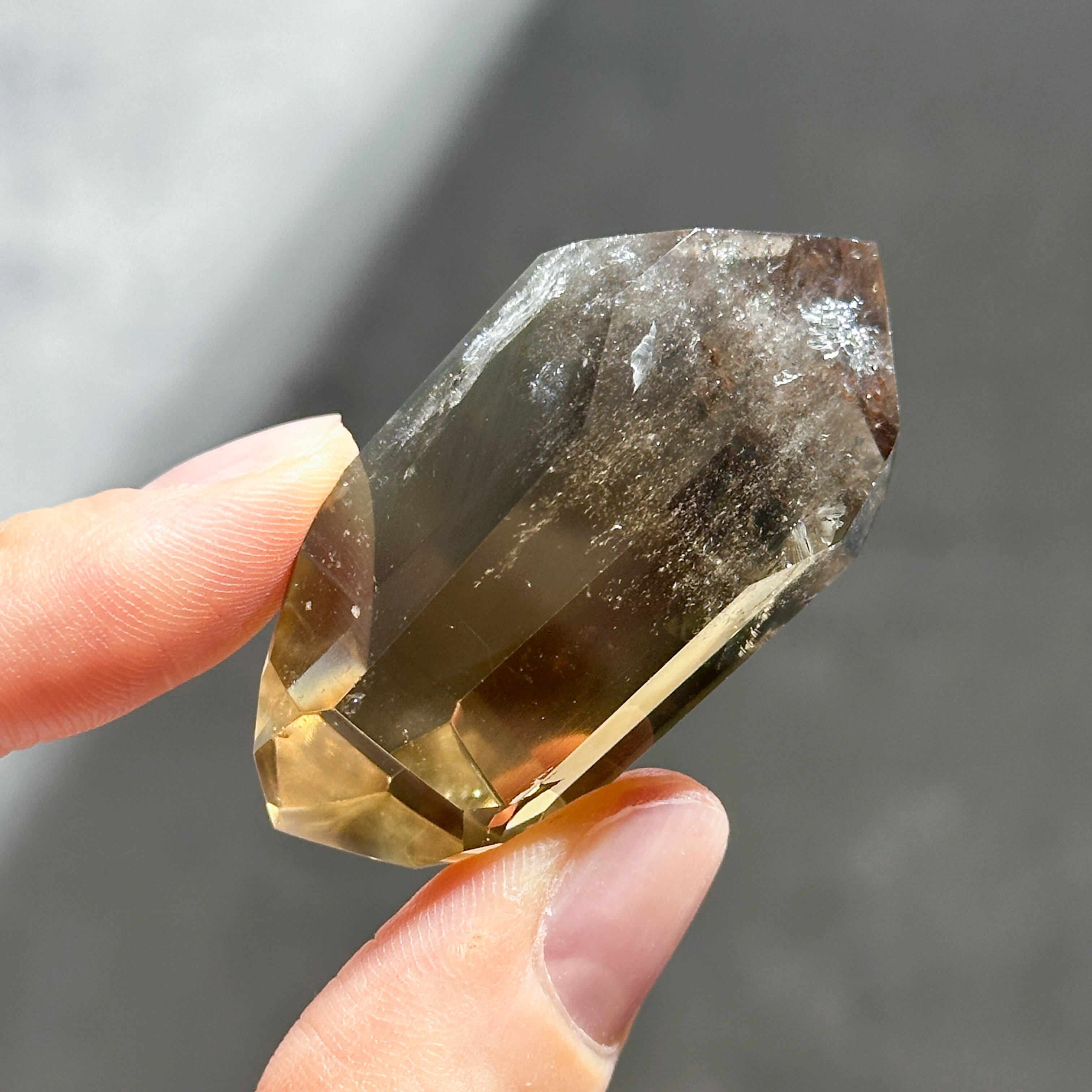 シトリン　フリーフォーム　5.4㎝　虹　非加熱　Citrine 天然石 シトリン フリーフォーム 5.4㎝ 虹 非加熱 Citrine 天然石