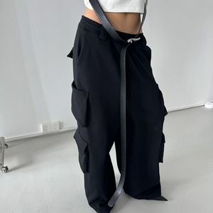 裏フリーススウェットカーゴパンツ　LT0040023