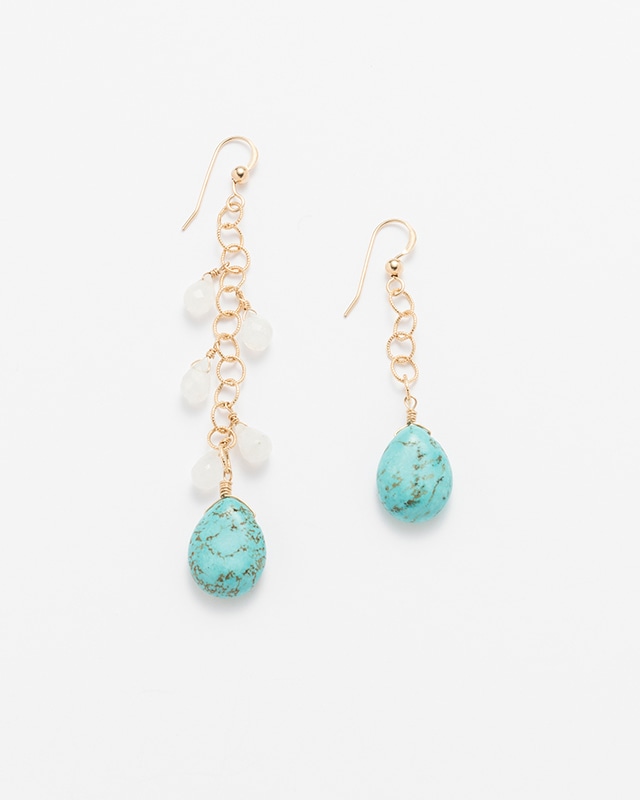 Breda / Turquoise w Moonstone