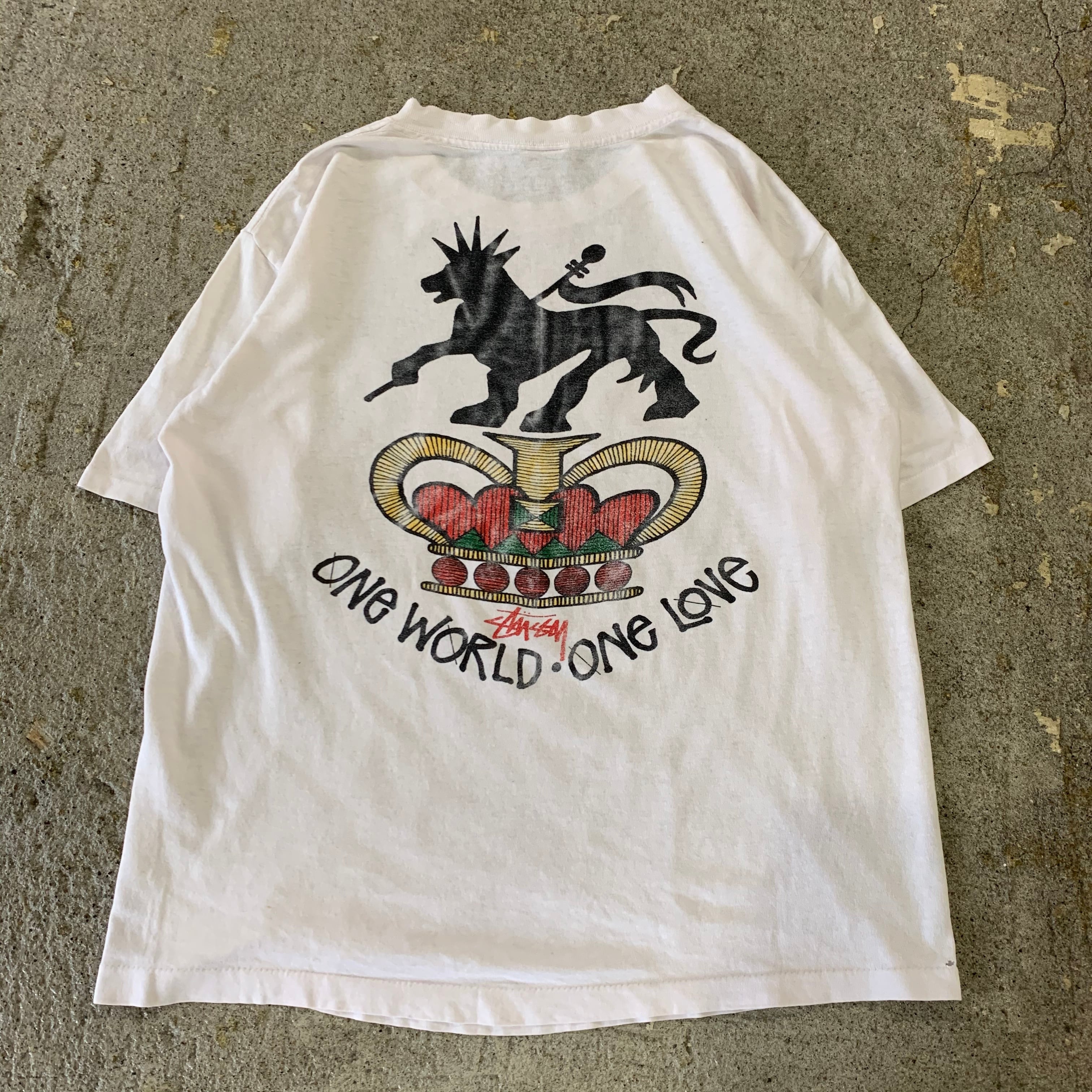 80s old stussy T-shirt