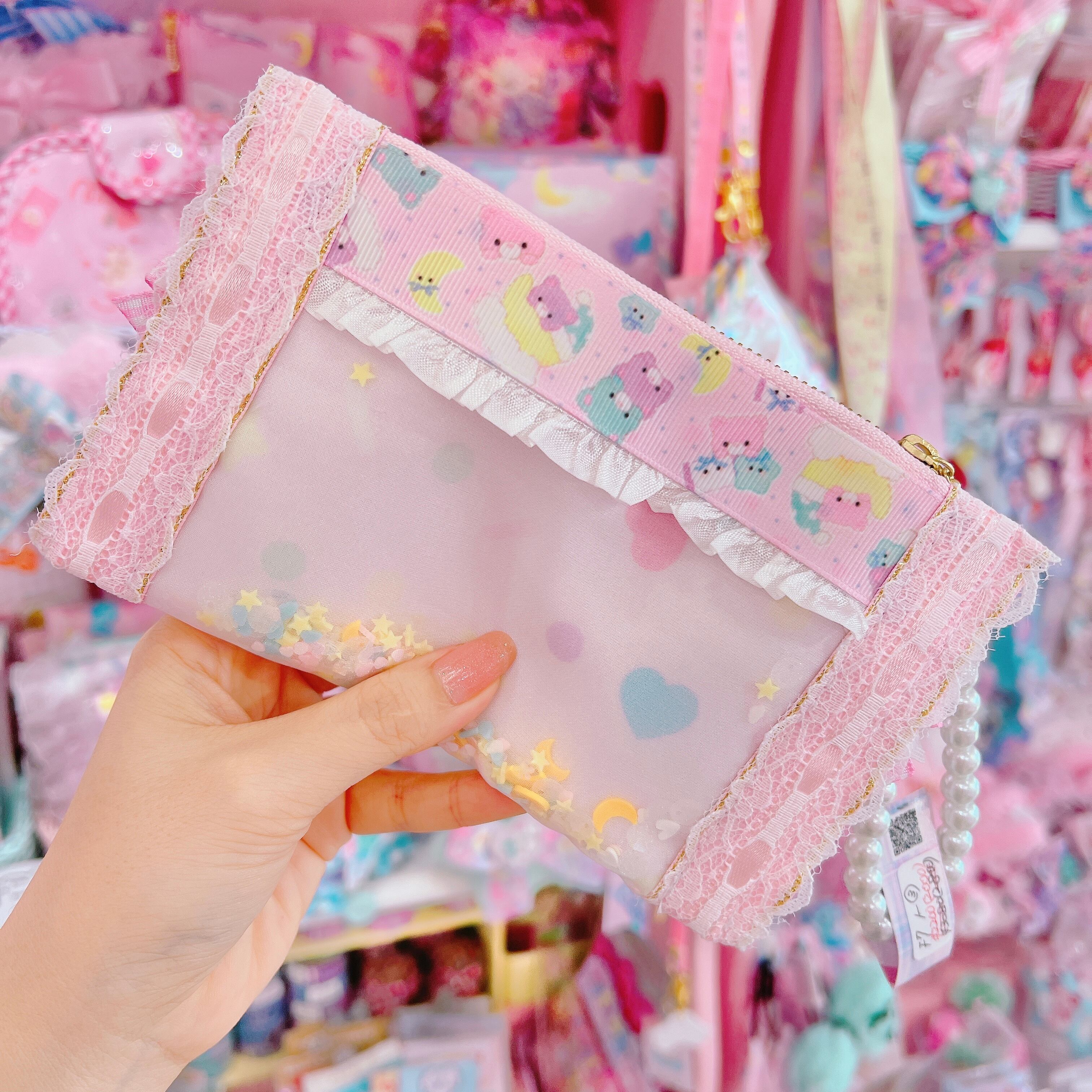 【F7】1-3バッグチャーム付ポーチ