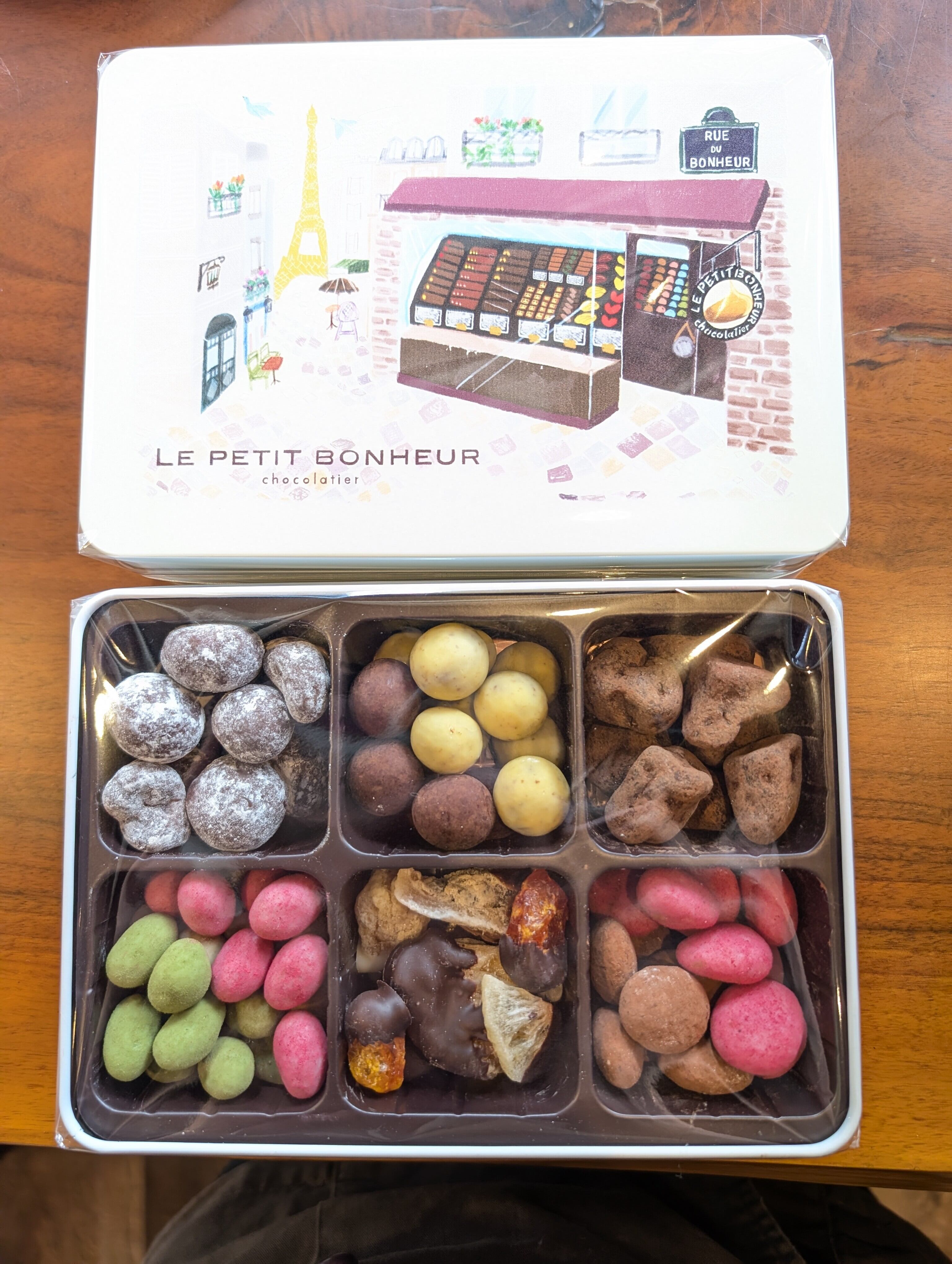 プティ・ボヌール缶・大 | chocolatier LE PETIT BONHEUR