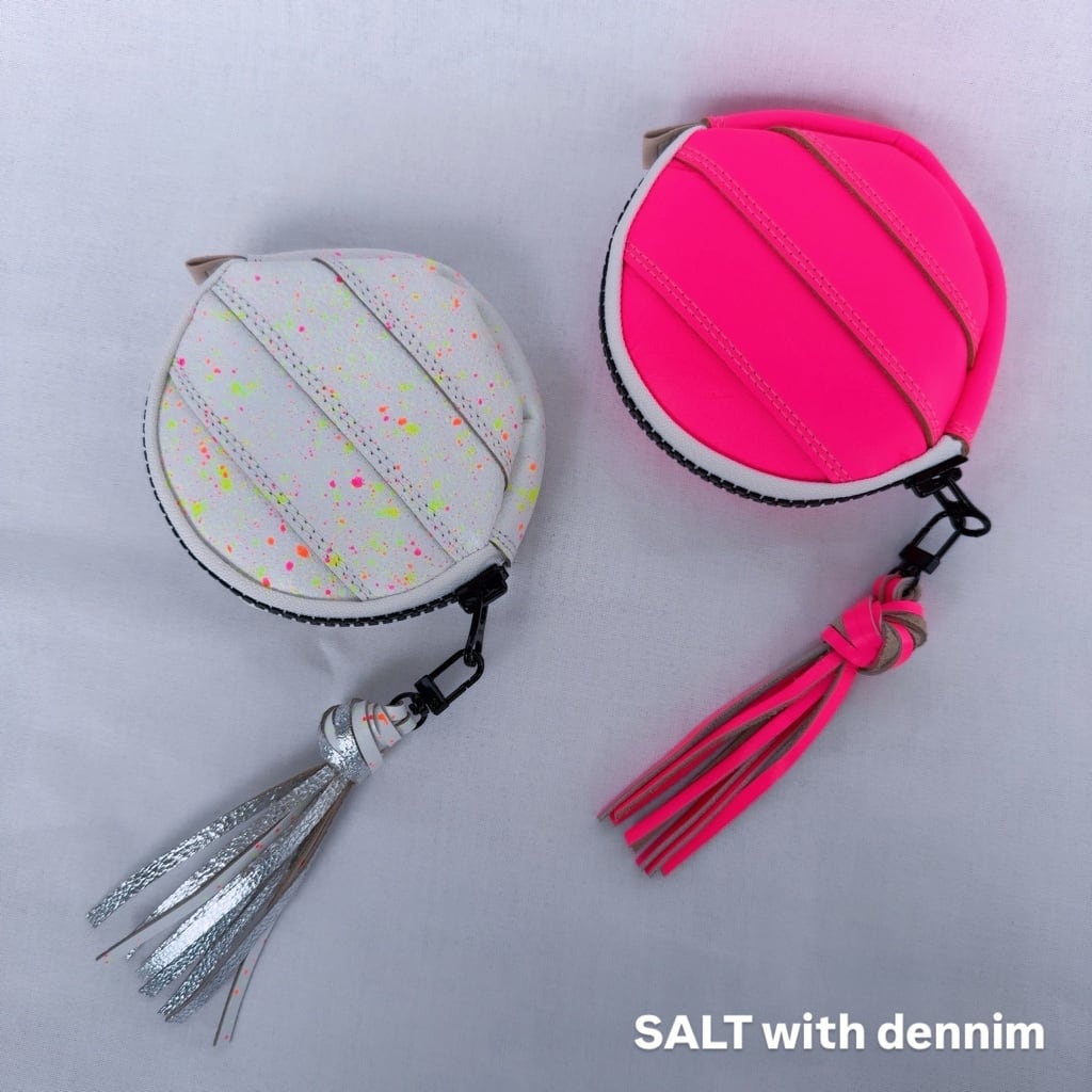 ネオンレザーコインケース