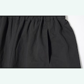 黒バルーンシルエットのアートパンツ《i0768》