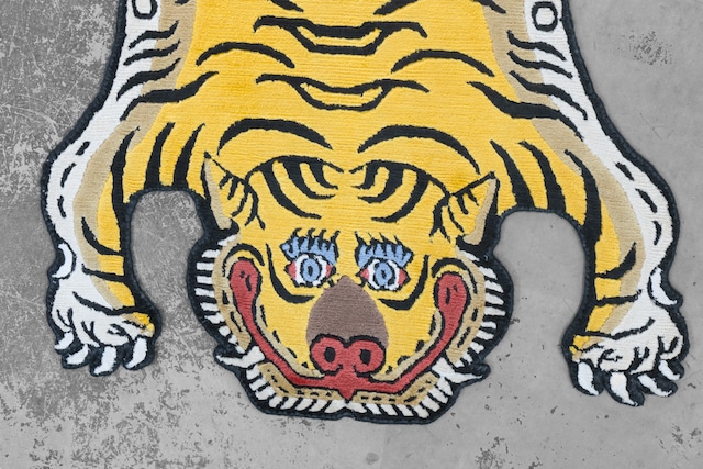 Tibetan Tiger Rug 《Sサイズ•シルク297》チベタンタイガーラグ
