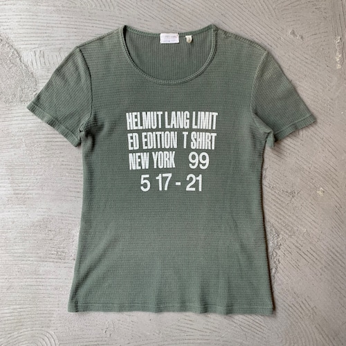 Helmut Lang / LIMITED EDITION T-SHIRT