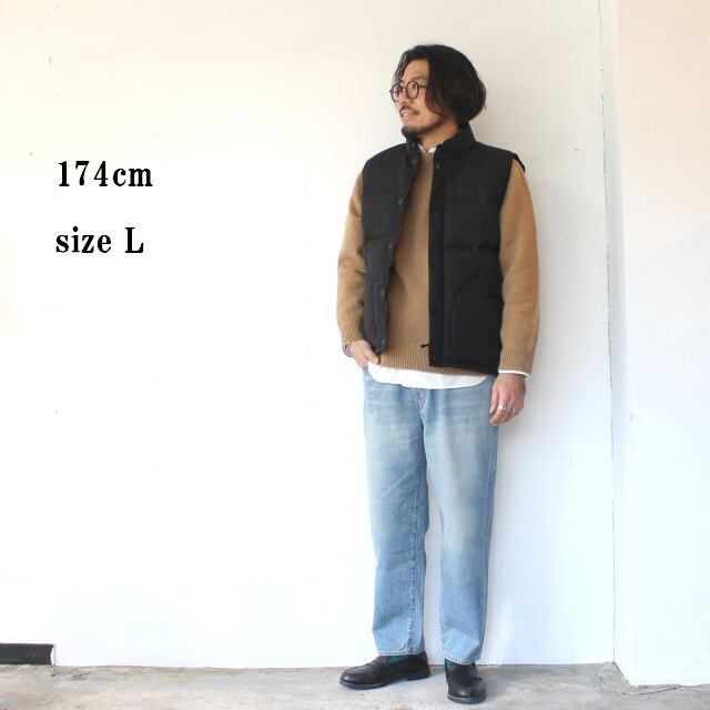 ZANTER ブラック ダウンベスト 800フィルパワー ZANTER ダウンベスト 防水 800フィルパワー 南極観測隊