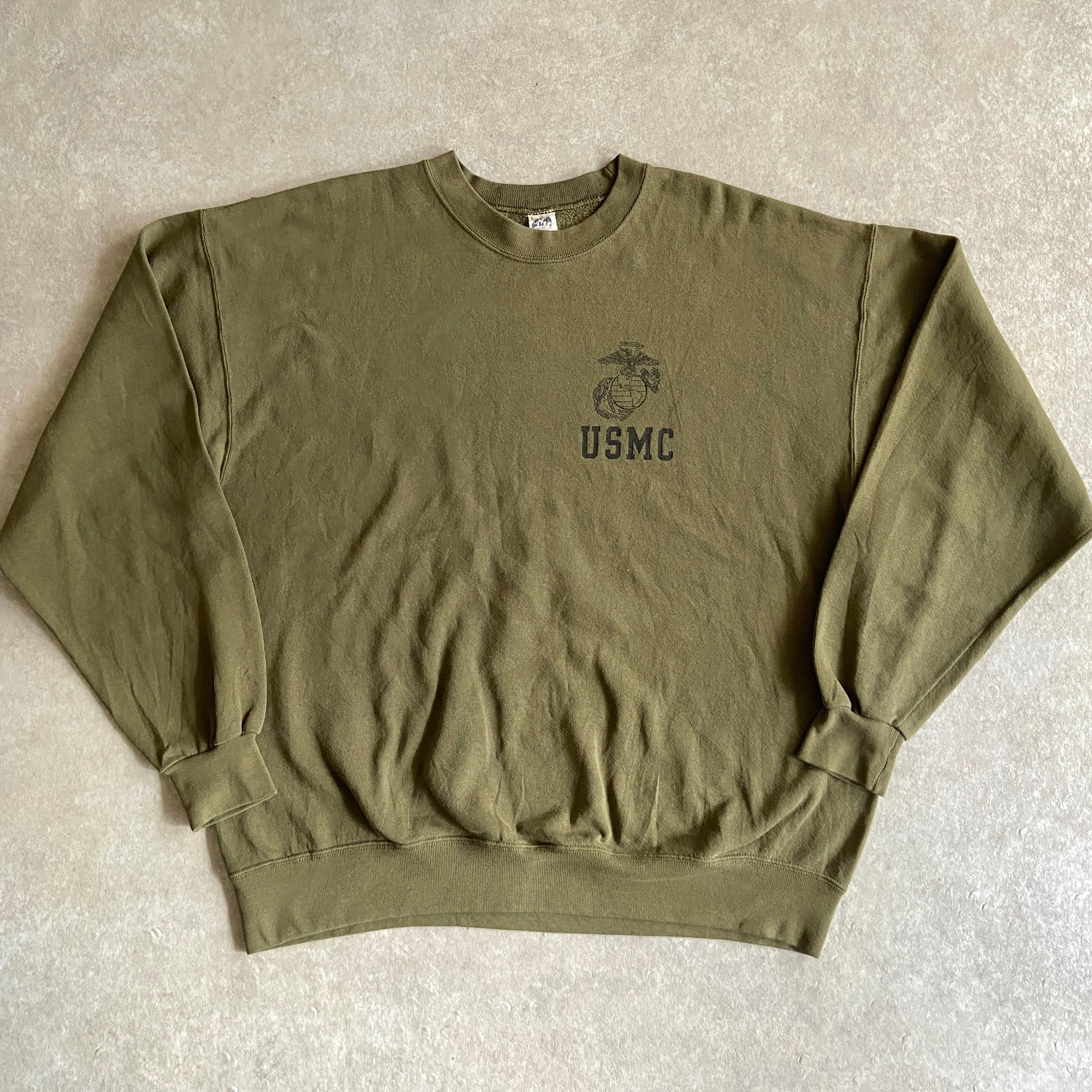 1990s U.S.M.C Sweatshirt XL Made in USA