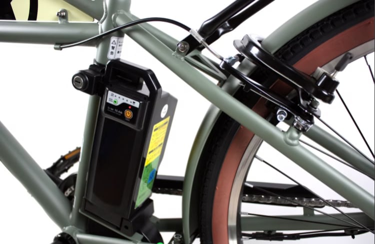 Jeep JE-260e Black / Olive_電動アシスト自転車 | SLOW CYCLE