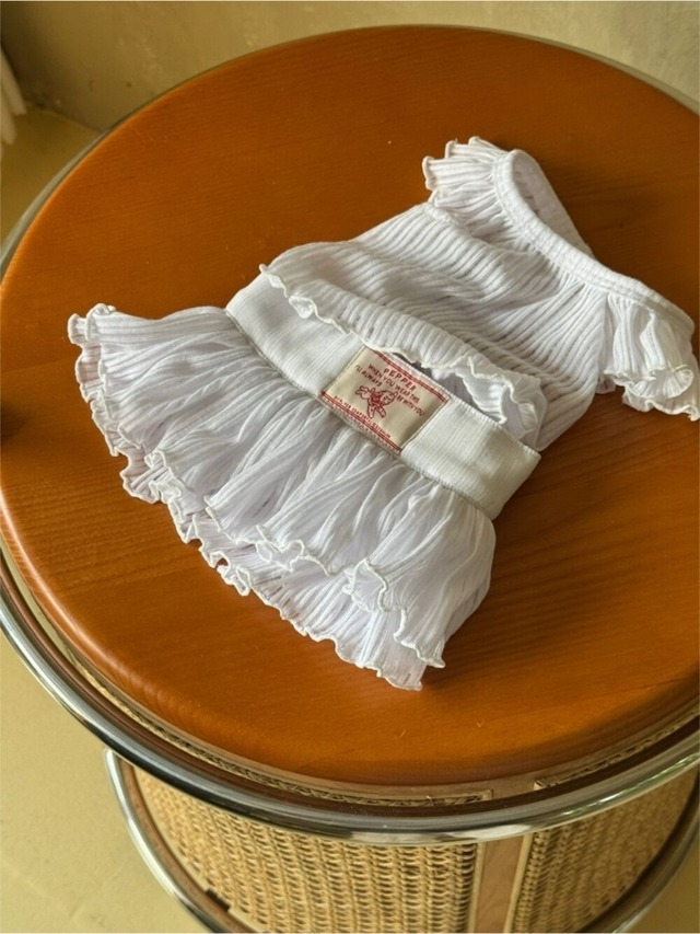 予約  【Lorelei dog】 Mila top (White)