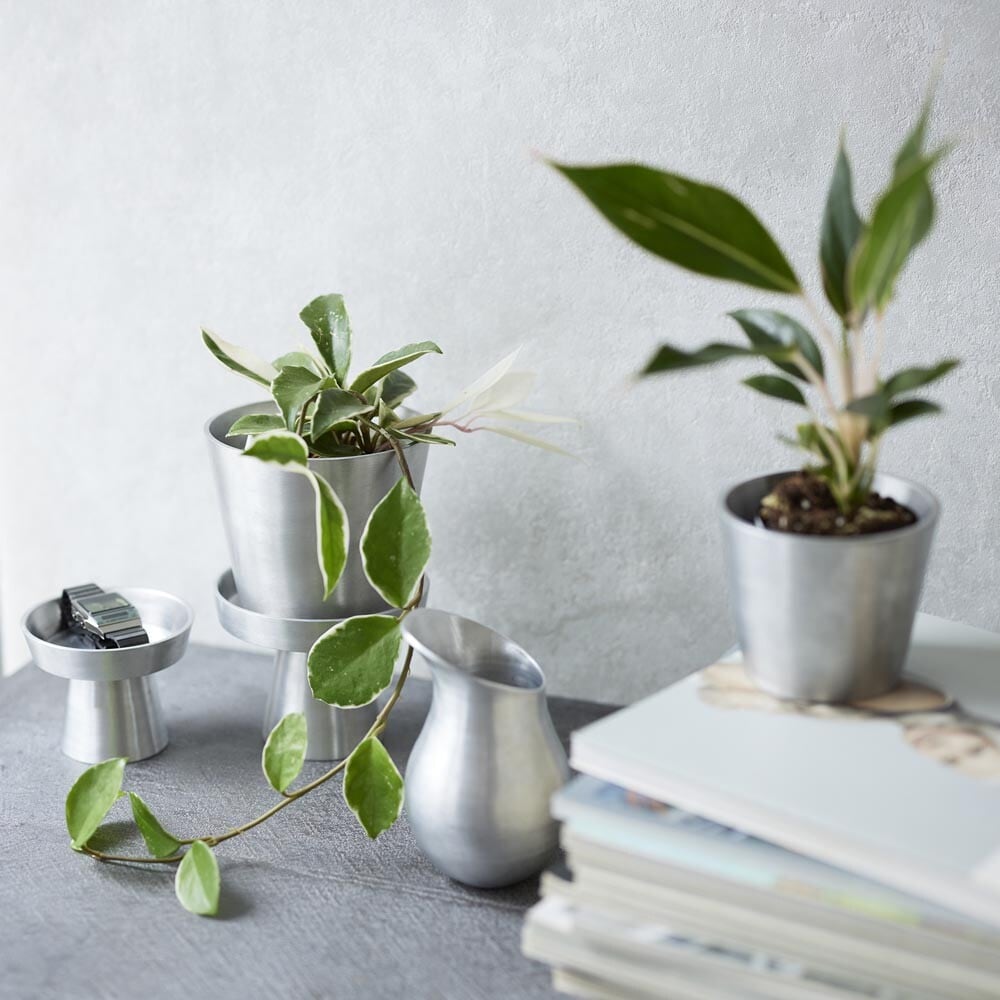 水やりにちょうど良いアルミの水差し（S）／ガーデニング 観葉植物