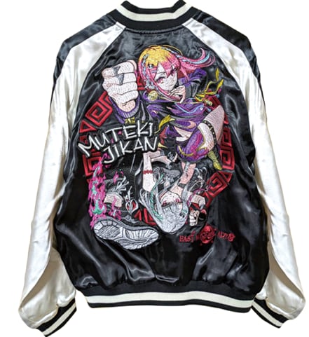 【FMヨコハマ×CKBオフィシャル×ヒースインダストリアル】コラボ スカジャン FMヨコハマ×CKBオフィシャル×ヒースインダストリアル】コラボ スカジャン