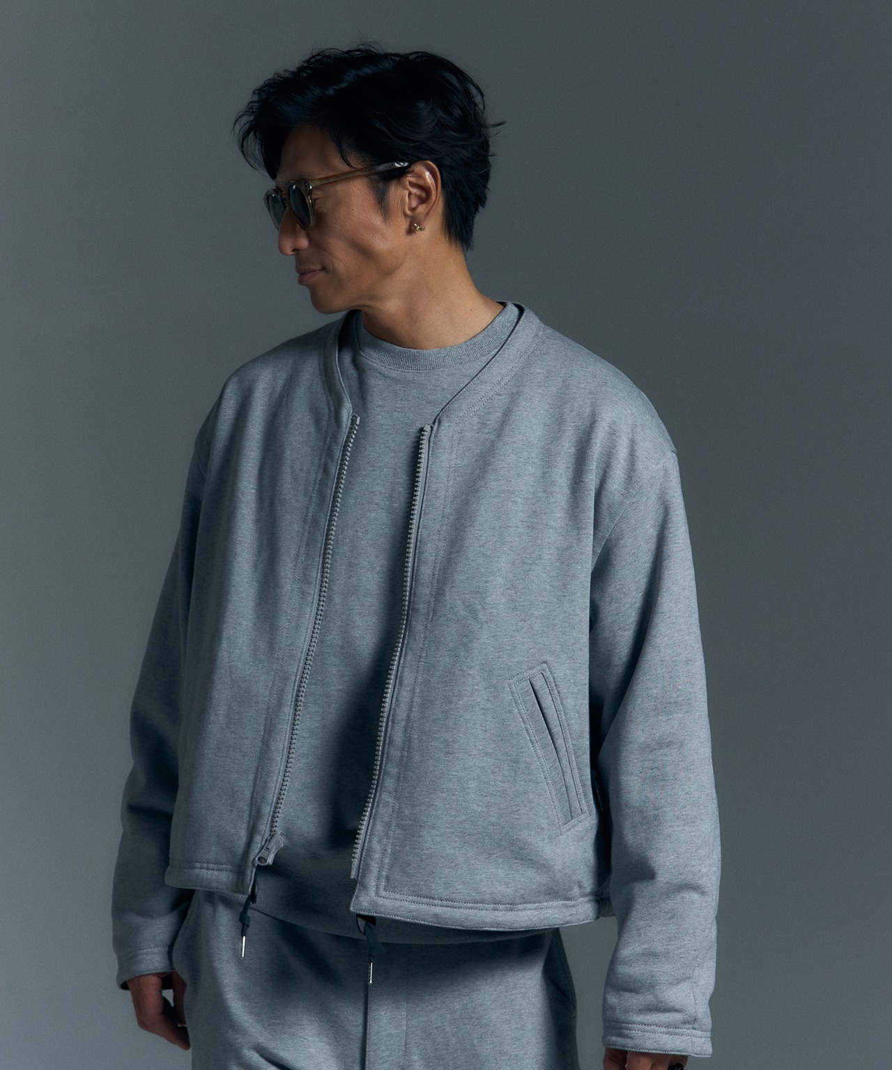 NYLON×SWEAT REVERSIBLE BLOUSON［HSJ002］