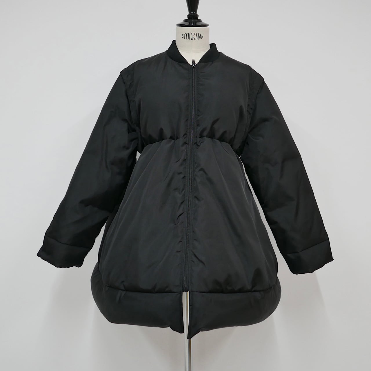 フレアシルエット アウター　ブラック フレアシルエット アウター ブラック kiryuyrik - 《予約品