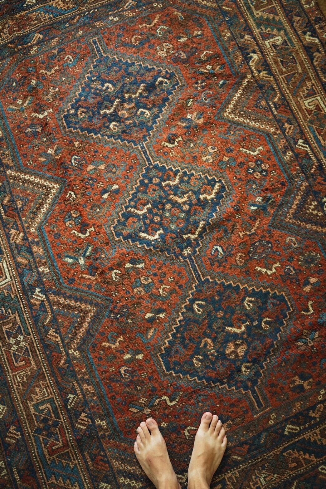 1394-Antique Khamse rug