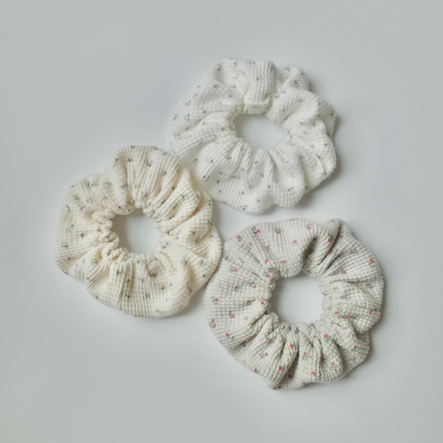 Blooming ワッフルキャミソール＆シュシュセット