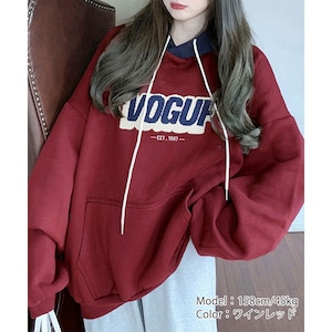 ロゴパーカー レディース 秋冬 韓国 ストリート パーカー おしゃれ 大人 かわいい ゆったり スウェット フーディー カジュアル オーバーサイズ 大人可愛い 大人女子