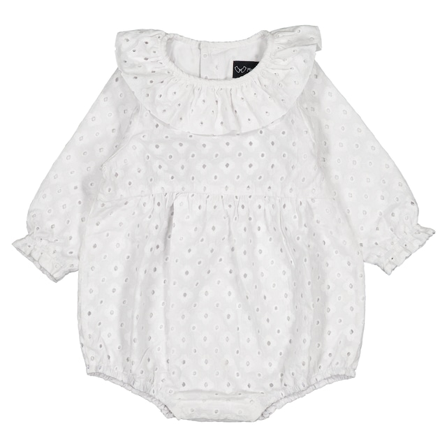 Romper DUPLEIX ceremony english embroidery - Maison Marelle