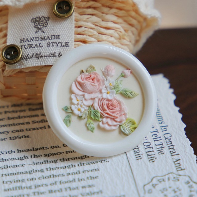 永遠のローズ｜Eternal Rose 25mm・シーリングスタンプ