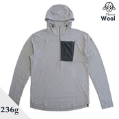 Ridge Merino/ライトウェイト・ナイロンコアメリノProフーディ(Mens)