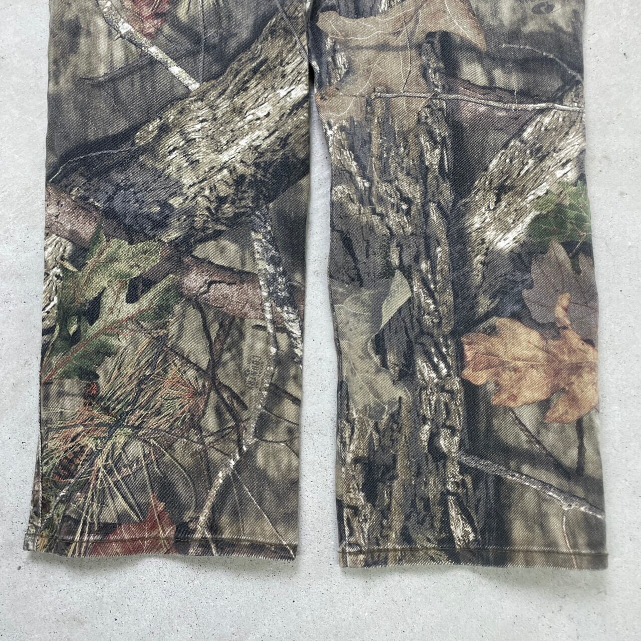 MOSSY OAK リアルツリーカモ 迷彩パンツ メンズW38 古着 総柄【ロング