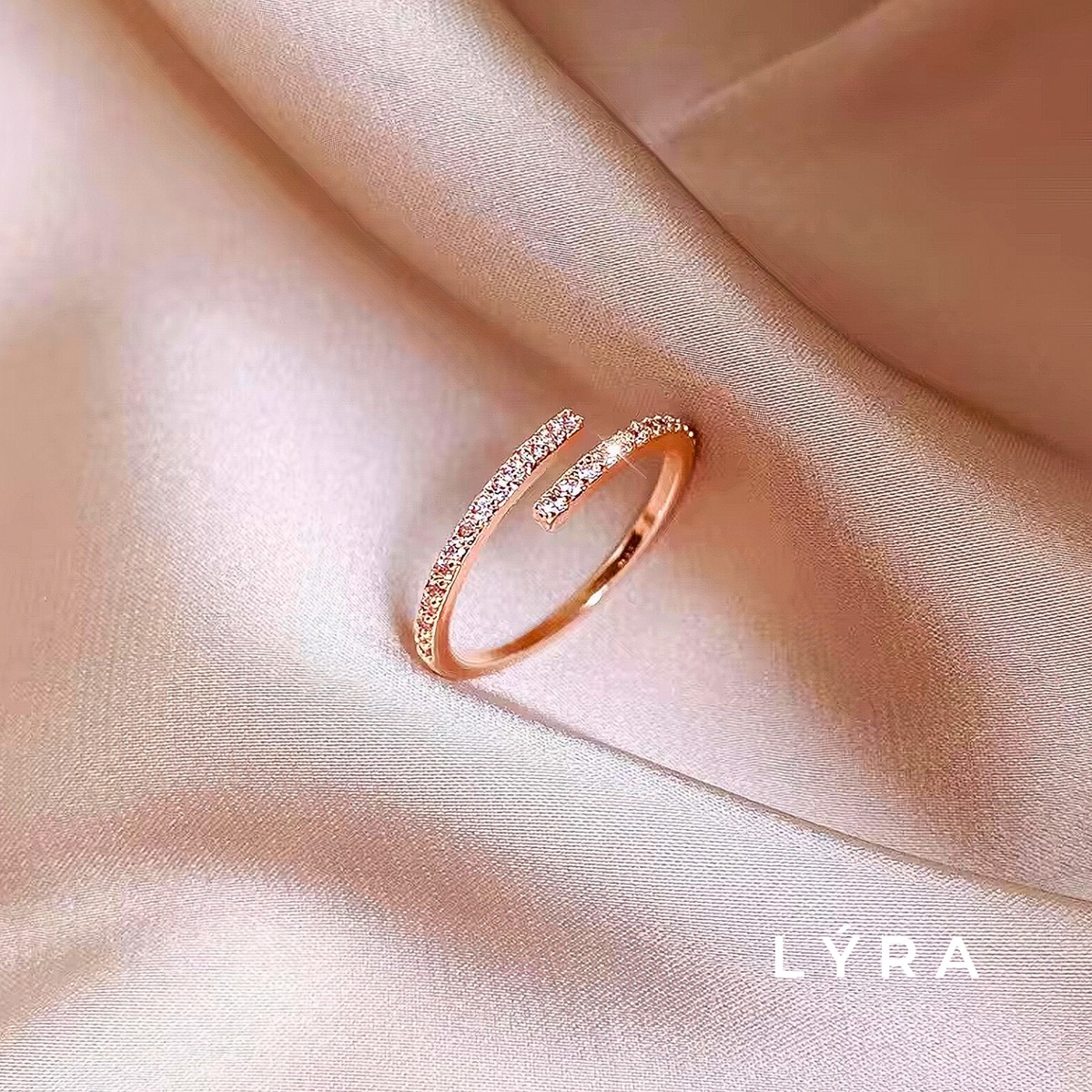 ダブルラインブリリアンスリング | LYRA（ライラ） | 金属アレルギー