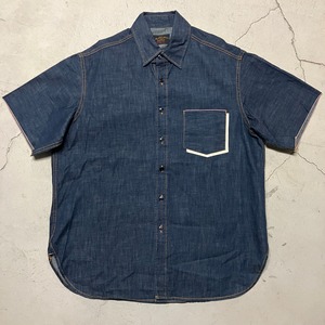 LET IT RIDE S/S DENIM SHIRT
