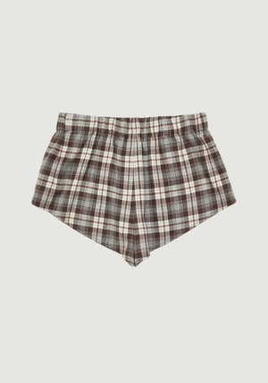 [GROVE] EVE CHECK SHORTS 正規品 韓国ブランド 韓国ファッション 韓国代行 日本 店舗  ブランド グローブ grvr 通販